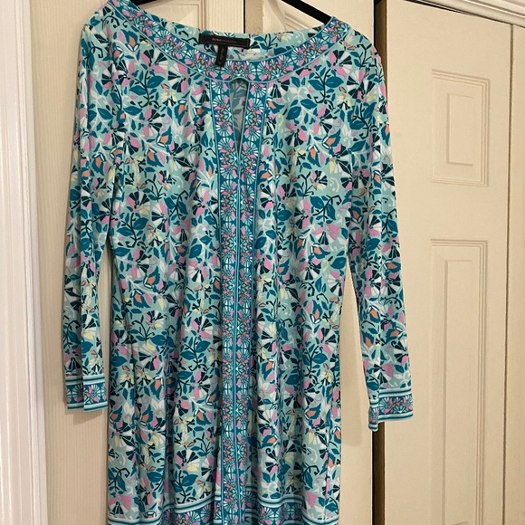 BCBGMaxAzria Dress multicolor floral size S - Picture 1 of 7
